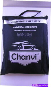 J[Jo[ `BtgKXACXGNXg傫ȃTCY97 "x 63"Jo[3wޗ Chanvi Windshield Snow Ice Extra Larger Size 97"X 63" Cover With 3 Layers Materi