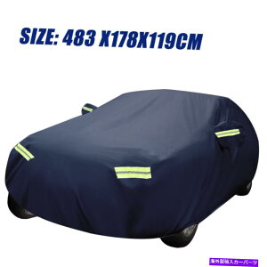 J[Jo[ 16tB[gtJ[Jo[h_XgTUVXm[AEghAI[EFU[ی 16FT Full Car Cover Waterproof Dust Sun UV Snow Outdoor All Weather Protect