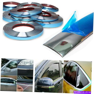J[Jo[ J[Ng[fBOXgbvgbN{fBop[hAEBhETChveN^[ Car Chrome Trim Molding Strip Truck Body Bumper Door Window Side Protector