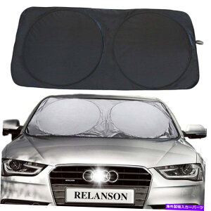 J[Jo[ jo[TJ[otgKXTVF[hubNUV܂肽ݎToCU[ Universal Car Van Windshield Sun Shade Blocks UV Rays Foldable Sun Visor for Car