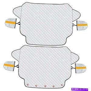 �J�[�J�o�[ �Ԃ̃t�����g�K���X��X�̃X�N���[���g���b�N�̃X�N���[�� Car Windshield Snow Ice Screen for Trucks�y���s�A���i�z