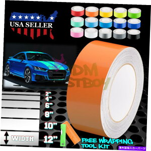 J[Jo[ AEfBTTXgCvXebJ[fJ[10tB[g/20tB[ĝ߂̃OXJ[[VOXgCvrj[bv Gloss Color Racing Stripes Vinyl Wrap For Audi TT Stripe Sticker Decal 10