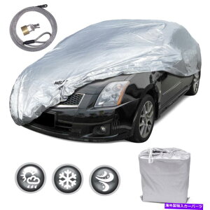 �J�[�J�o�[ ���[�^�[�g�����h�I�[���V�[�Y��UV�h����2014�N����2015�N�̎O�H�~���[�W�� Motor Trend All Season UV Waterproof Car Cover for 2014 - 2015 Mitsubishi Mirage�y���s�A���i�z