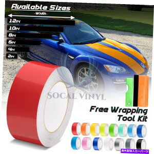 J[Jo[ OXJ[[VOXgCv}c_miata rx8XgCv10tB[g/20tB[ĝ߂̃rj[bvfJ[ Gloss Color Racing Stripes Vinyl Wrap Decal For Mazda Miata Rx8 Stripe 10FT/20FT