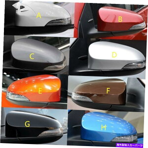 J[Jo[ g^X̃obN~[Jo[2012?2019TCh~[nEWOVFLbv Rearview Mirror Cover for Toyota Yaris 2012~2019 Side Mirror Housing Shell Cap
