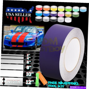 J[Jo[ z_S2000XgCv10tB[g / 20tB[gp}bgJ[[VOXgCvrj[bvXebJ[ Matte Color Racing Stripes Vinyl Wrap Sticker For Honda S2000 Stripe 10FT / 20FT