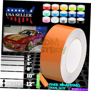 J[Jo[ OXJ[[VOXgCv}c_miata rx7XgCv10tB[g/20tB[ĝ߂̃rj[bvfJ[ Gloss Color Racing Stripes Vinyl Wrap Decal For Mazda Miata Rx7 Stripe 10FT/20FT