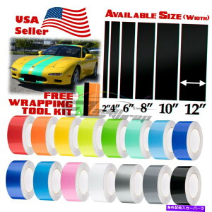 J[Jo[ OXJ[[VOXgCv}c_miata rx7XgCv25tB[g / 50tB[ĝ߂̃rj[bv Gloss Color Racing Stripes Vinyl Wrap For Mazda Miata Rx7 Stripe 25FT / 50FT