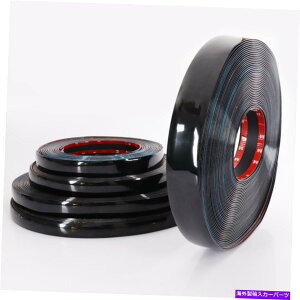 J[Jo[ BumperkhAEBhEveN^[Ƒp̍̃TCh[fBOgXgbv Black Body Side Molding Trim Strip For Bumperk Door Window Protector & Embellish