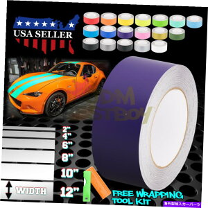 J[Jo[ }bgJ[[VOXgCv}c_~A^MX-5XgCv10tB[g / 20tB[g̃}bgJ[[VOXgCvbv Matte Color Racing Stripes Vinyl Wrap For Mazda Miata MX-5 Stri