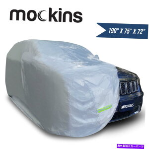 �J�[�J�o�[ ���b�L���Y190 x 75 x 72 190t SUV�|���G�X�e���J�[�J�o�[�h�����ی� Mockins 190 x 75 x 72 190T SUV Polyester Car Cover Waterproof & Protective�y���s�A���i�z