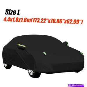 �J�[�J�o�[ �t���J�[�J�o�[���j�o�[�T���t�B�b�g���O�h���_�X�g�ϐ��Z�_���ی� Full Car Cover Universal Fit Outdoor Waterproof Dust Resistant Sedan Protection�y���s�A���i�z