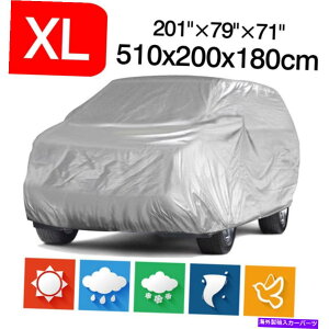 J[Jo[ XLtSUVJ[Jo[hXg[WC_Xgیg^4i[ XL Full SUV Car Cover Waterproof Storage Rain Dust Protection For Toyota 4Runner