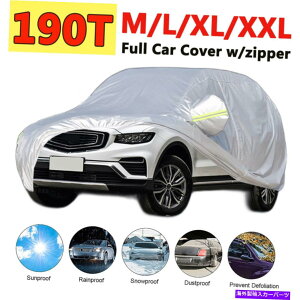 �J�[�J�o�[ ���j�o�[�T���ʋC��SUV�J�[�J�o�[�X�m�[UV�ϐ����ׂĂ̋C�ەی� +�W�b�p�[ Universal Breathable SUV Car Cover Snow UV Resistant All Weather Protect +Zipper�y���s�A���i�z