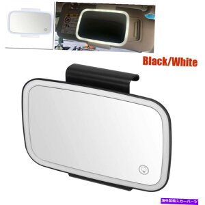 �J�[�J�o�[ �T���o�C�U�[/�^�b�`�X�N���[���̃J�[SUV LED���C�g�t���N���b�v���C�N�A�b�v�~���[���C�g�J�o�[ Car SUV LED Lighted Clip On Sun Visor/Touch Screen Make Up Mirror Light Cover�y���s�A���i�z