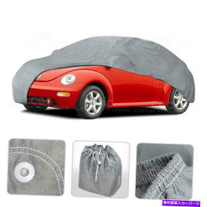 J[Jo[ Vr[gOʋCz_Xgؖی̂߂̎Ԃ̃Jo[ Car Cover for New Beetle Outdoor Breathable Sun Dust Proof Auto Protection
