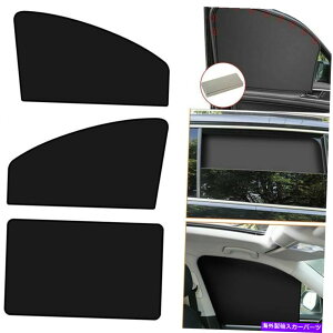 J[Jo[ Ԃ̎CJ[eUVی쑋TVF[hJo[I[gANZT[Zbg Car Magnetic Curtains UV Protection Window Sun Shade Cover Auto Accessories Set