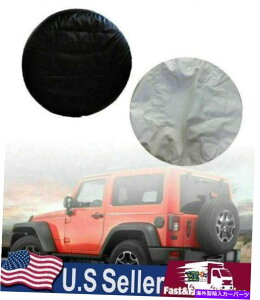 J[Jo[ TCY15 "16" 17 "wr[f[eBrj[PUU[čōꂽXyAzC[^CJo[ Size 15" 16" 17" Spare Wheel Tire Cover Made by Heavy Duty Vinyl PU Leather US