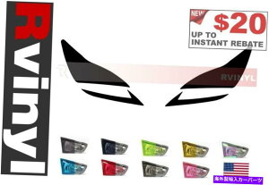 J[Jo[ rtintwbhCgeBgvLbgX[NtBJo[NTXRC 2015-2016 Rtint Headlight Tint Precut Smoked Film Covers for Lexus RC 2015-2016