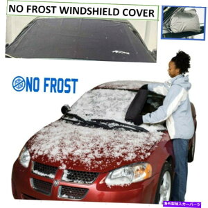 �J�[�J�o�[ �Ԃ̃t�����g�K���X�J�o�[ + 2pcs�Ԃ̃~���[�J�o�[�ԗ��~�̏��� Car Windshield Cover + 2pcs Car Mirror Covers for Vehicle Winter Snow Removal�y���s�A���i�z