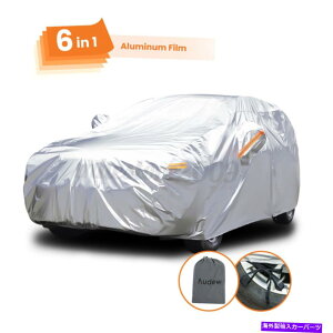 �J�[�J�o�[ audew 6���C���[�w�r�[�f���[�e�B�h���t���J�[�J�o�[���j�o�[�T��SUV�ی� AUDEW 6 Layer Heavy Duty Waterproof Full Car Cover Universal SUV Protection�y���s�A���i�z