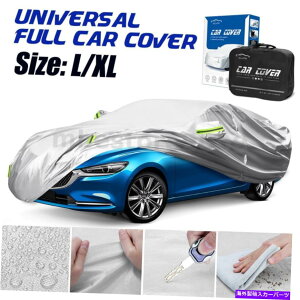 J[Jo[ G[gtJ[Jo[hʋCzUV_XgCXm[WX^gAJ ELUTO Full Car Cover Waterproof Breathable Sun UV Dust Rain Snow Resistant USA