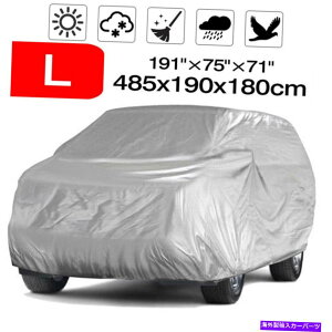 J[Jo[ g^RAV4 GMCn`GNCmbNX̃tJ[Jo[hSUVی Full Car Cover Waterproof SUV Protection for Toyota RAV4 GMC Terrain Equinox
