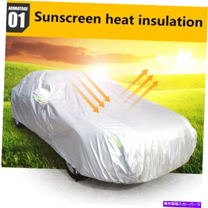 J[Jo[ Ԃ̃Jo[OیtGNXeAXm[Jo[TVF[h_Xgv[tی Car Cover Outdoor Protection Full Exterior Snow Cover Sunshade Dustproof Protect