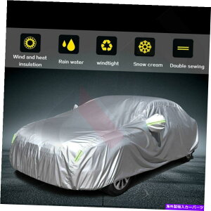 J[Jo[ CCIYUVo[|GXeEH[^[/_Xgv[tϐԃJo[g^_bW CCIYU Silver Polyester Water/Dustproof Resistant Car Cover For Toyota Dodge