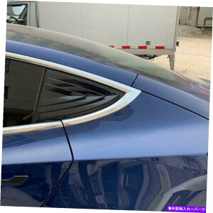 J[Jo[ eXf3 2018-2022AEBhEt[ANZT[GNXeAg[fBO For Tesla Model 3 2018-2022 Rear window frame Accessories Exterior Trim Molding