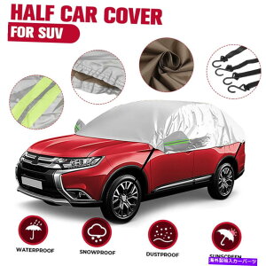J[Jo[ SUVn[t{fBTVF[hA`_XgJo[Ă~UVɑςJo[O[ SUV Half Body Sun shade Anti-dust Cover Sunscreen UV Snow Resistant Covers Grey