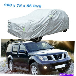 J[Jo[ YpXt@C_[mtJ[Jo[TCXm[_Xgϐ For Nissan Pathfinder Murano Full Car Cover Sun Rain Snow Dust Water Resistant