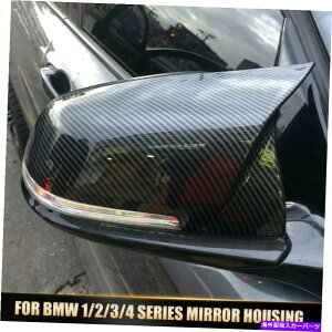 J[Jo[ BMWp̃J[㕔r[~[Jo[TCh~[VF1 2 3 4V[YM2 F30 F32 Car Rear View Mirror Cover Side Mirror Shell For BMW 1 2 3 4 Series M2 F30 F32