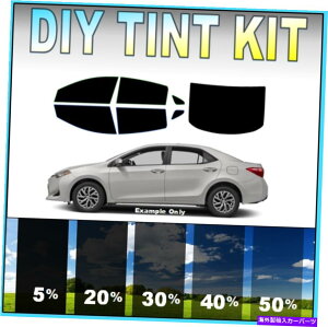 J[Jo[ DIY PRECUT WINDOW TINT KIT 06-21̓g^J[ɓK܂ׂĂ̑ DIY PreCut Window Tint Kit 06-21 Fits Toyota Corolla ANY Shades ALL ANY Windows
