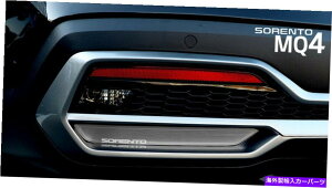�J�[�J�o�[ �A���~�j�E�����A�o���p�[�f�B�t���[�U�[���[���f�B���O�g�����J�o�[KIA 2021 Sorento��2�F Aluminum Rear Bumper Diffuser Molding Trim Cover 2 Color for Kia 2021 Sorento�y���s�A���i�z