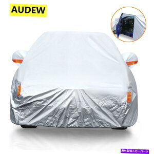 �J�[�J�o�[ 6���C���[�t���J�[�J�o�[�ʋC���h�����O������ق���ɑϐ� 6 Layer Full Car Cover Breathable Waterproof Outdoor Indoor Snow Dust Resistant�y���s�A���i�z