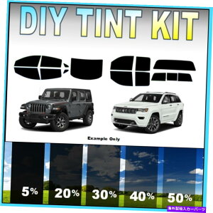 �J�[�J�o�[ DIY PRECUT PREMIUM CERAMIC WINDOM TINT��Jeep2000-2021���ׂẴE�B���h�E�ɓK�����܂� DIY PreCut Premium Ceramic Window Tint Fits ANY JEEP 2000-2021 ALL ANY Windows�y���s�A���i�z