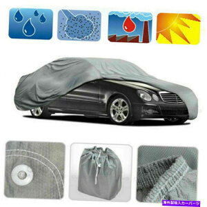J[Jo[ όPEVAԂ̕یJo[́AːCgVo[O[STCYt Weatherproof PEVA Car Protective Cover w/ Reflective Light Silver Gray S Size
