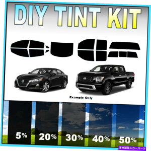 J[Jo[ DIY PRECUT WINDOW TINT KIT͓Y2000-2021Cӂ̐FCӂ̑ɓK܂ DIY PreCut Window Tint Kit Fits ANY NISSAN 2000-2021 ANY Shades ANY Windows