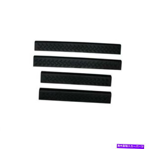 �J�[�J�o�[ AVS 00-07 Chevy Silverado 1500 Ext�B Cab Stepshields Door Sills 4PC -Black 91011 AVS 00-07 Chevy Silverado 1500 Ext. Cab Stepshields Door Sills 4pc - Black 91011�y���s�A���i�z