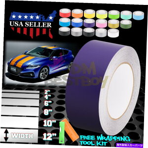 J[Jo[ z_CR-Z CRX 25tB[g / 50tB[gp̃}bgJ[[VOXgCvrj[bvXebJ[ Matte Color Racing Stripes Vinyl Wrap Sticker For Honda CR-Z CRX 25FT / 50FT