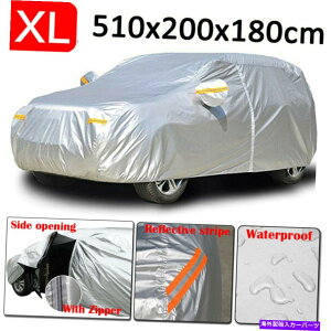 J[Jo[ XLtSUVJ[Jo[AEghA_XgCUVیhXC90 XL Full SUV Car Cover Outdoor Dust Rain UV Protection Waterproof For Volvo XC90