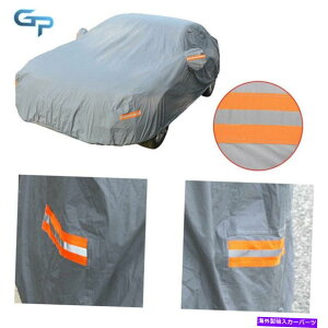 J[Jo[ tJ[Jo[hXNb`UV_XgXm[WX^gʋCO3L Full Car Cover Waterproof Scratch UV Dust Snow Resistant Breathable Outdoor 3L