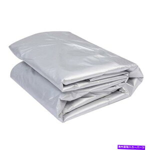 J[Jo[ ːCgVo[O[όPEVAԂ̕یJo[ Weatherproof PEVA Car Protective Cover with Reflective Light Silver Gray S