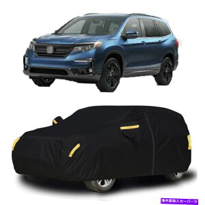 J[Jo[ SUVJo[O̖hz_XgϐUVیz_pCbg SUV Cover Outdoor Waterproof Sun Dust Resistant UV Protection For Honda Pilot