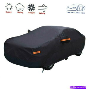 J[Jo[ 16tB[gtJ[Jo[h_XgCXm[ϐׂĂ̋Cەی 16FT Full Car Cover Waterproof Dust Rain Snow Resistant All Weather Protection
