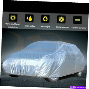 �J�[�J�o�[ 1PC���O�����V���o�[�_�X�g�v���[�t�J�[�J�o�[2013 2014 2015 2016�L���f���b�N 1PC Outdoor Indoor Silver Dustproof Car Cover For 2013 2014 2015 2016 Cadillac�y���s�A���i�z