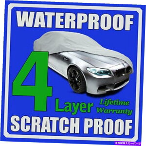 J[Jo[ 4C[J[Jo[ʋChwỎ\tgCjOtHO 4 Layer Car Cover Breathable Waterproof Layers Outdoor Indoor Soft Lining Fog