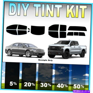 �J�[�J�o�[ DIY PRECUT WINDOW TINT KIT-�C�ӂ�Chevy 2000-2021������F�����̂��ׂẴE�B���h�E DIY PreCut Window Tint Kit- Fits ANY CHEVY 2000-2021 ANY Shades ALL Windows�y���s�A���i�z