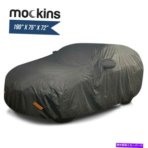 �J�[�J�o�[ ���b�L���Y�G�N�X�g���ی�w�r�[�f���[�e�B190 x 75 x 72 SUV�J�[�J�o�[�h�� Mockins Extra Protective Heavy Duty 190 x 75 x 72 SUV Car Cover Waterproof�y���s�A���i�z